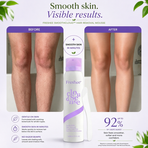 Freshee CloudSense™ Hair Removal Mousse