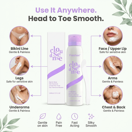 Freshee CloudSense™ Hair Removal Mousse