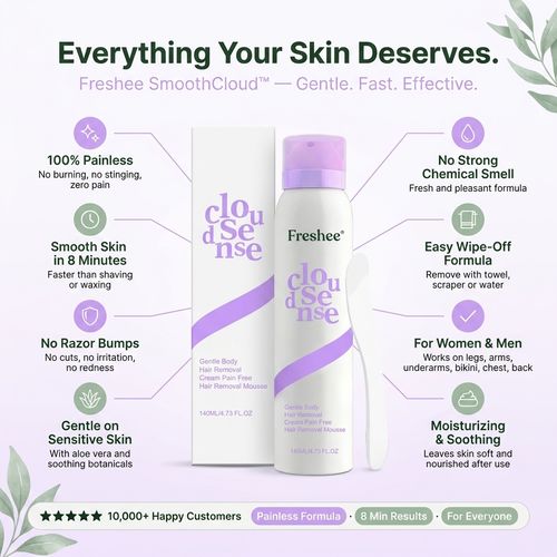 Freshee CloudSense™ Hair Removal Mousse